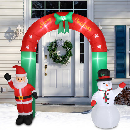 Santa/Snowman Inflatable Decor