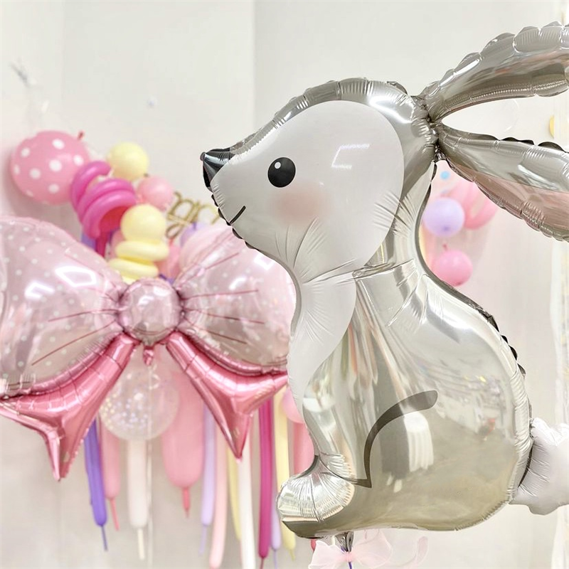 Easter Rabbit Foil Balloons