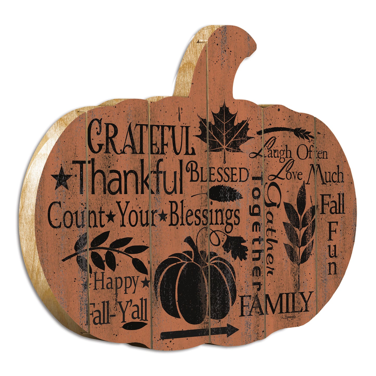 "Grateful" By Artisan Linda Spivey