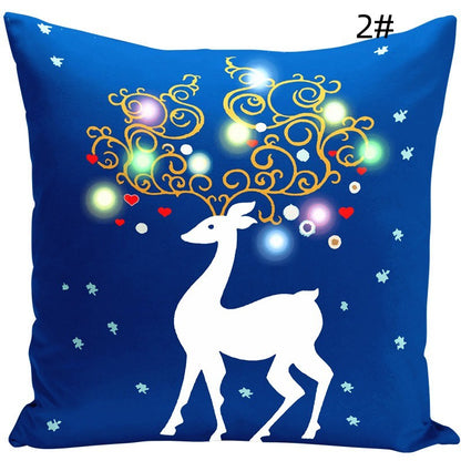 Christmas Glow LED Light Pillow